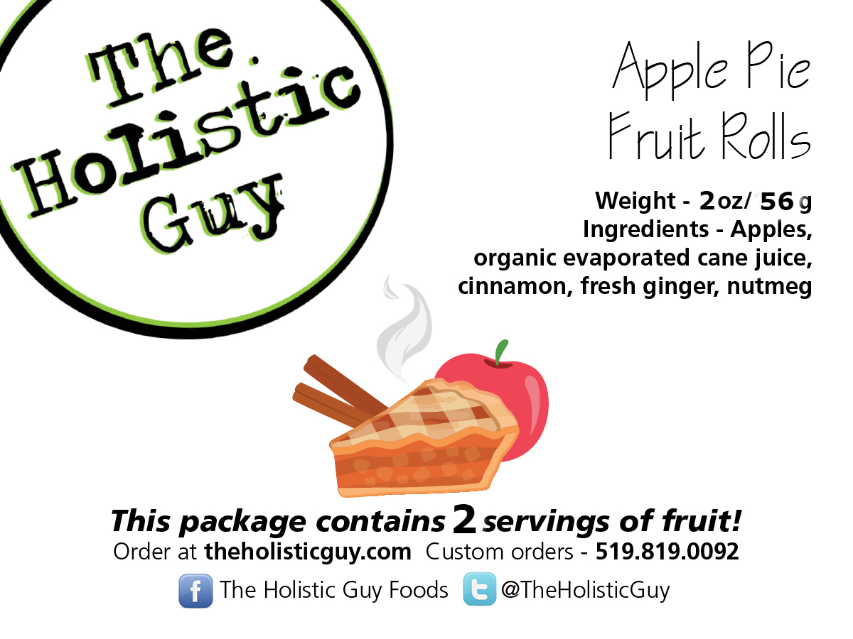 Apple Pie Fruit Rolls - 2 ounce - Website Version