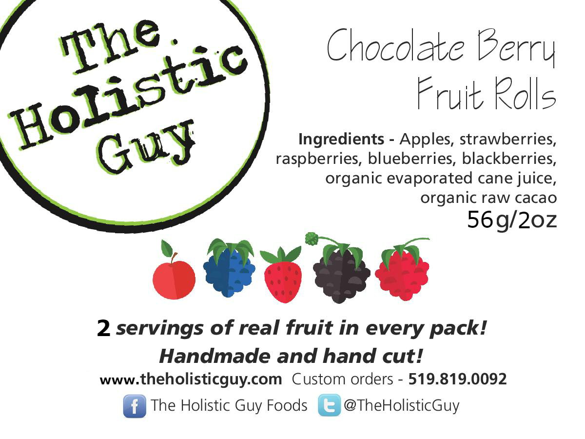 Chocolate Berry Fruit Rolls - 2 ounce - Website Version