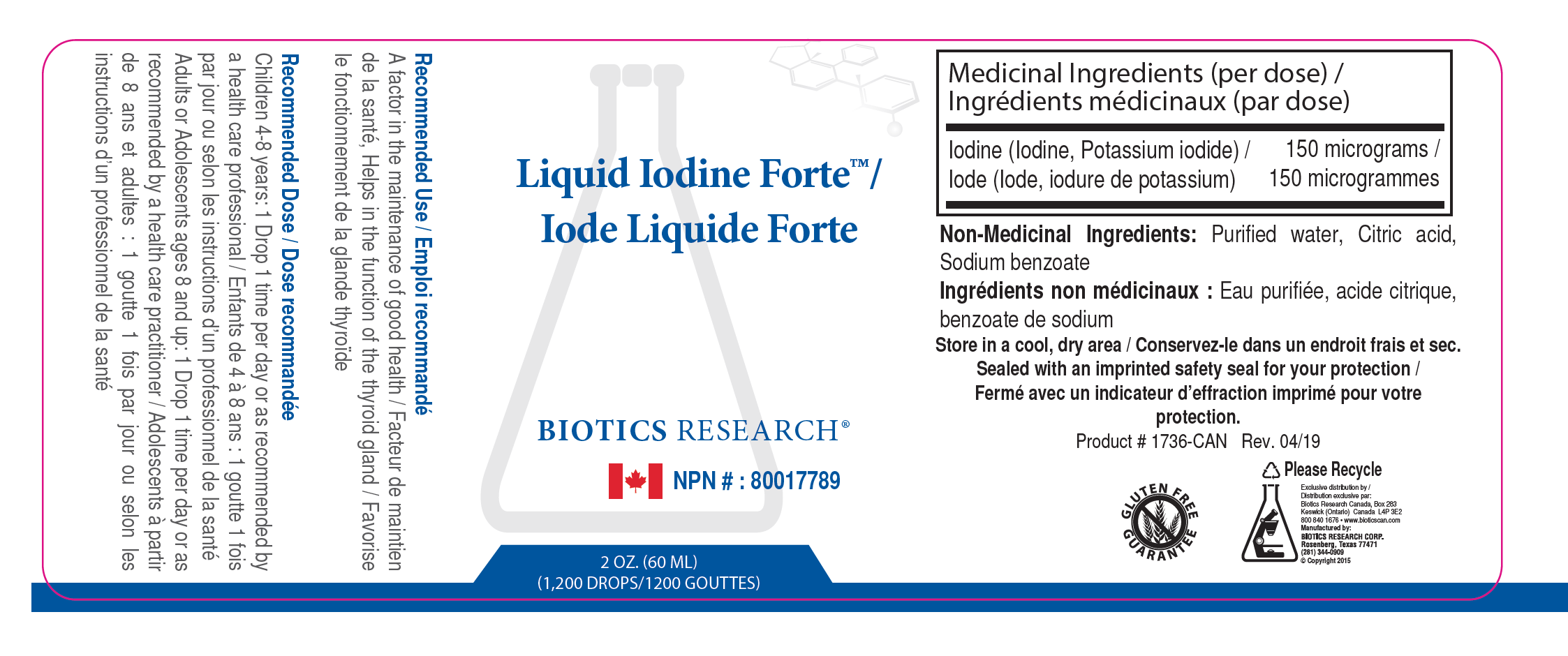 Liquid Iodine Forte