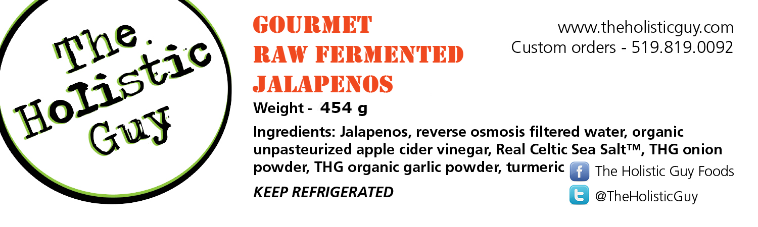 Raw Fermented Hand-Cut Jalapenos - Website Version